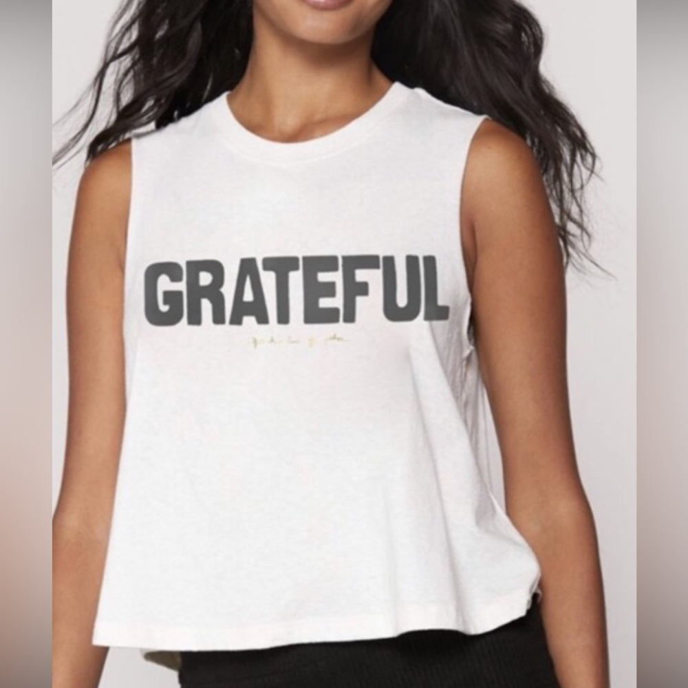 NWT Spiritual Gangster “grateful” tank